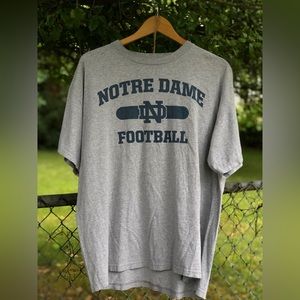 Adidas Notre Dame Football T - Shirt L